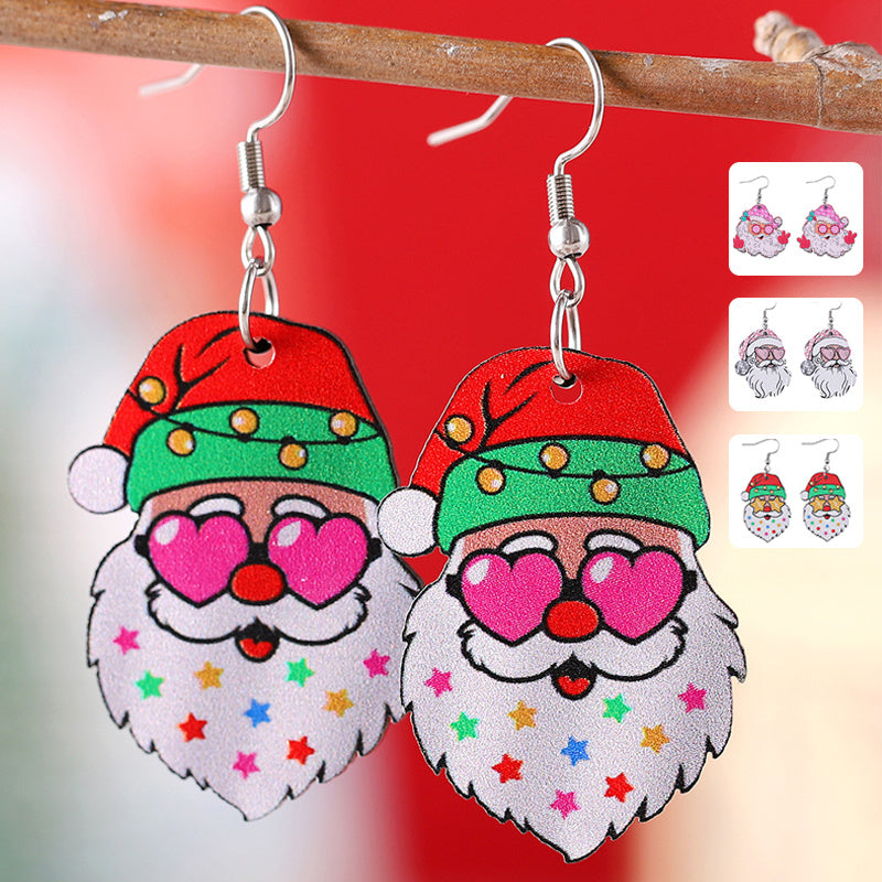 Funny Santa Claus Pendant Earrings – Perfect Christmas Gift for a Festive Touch! - ZA-ZOLA