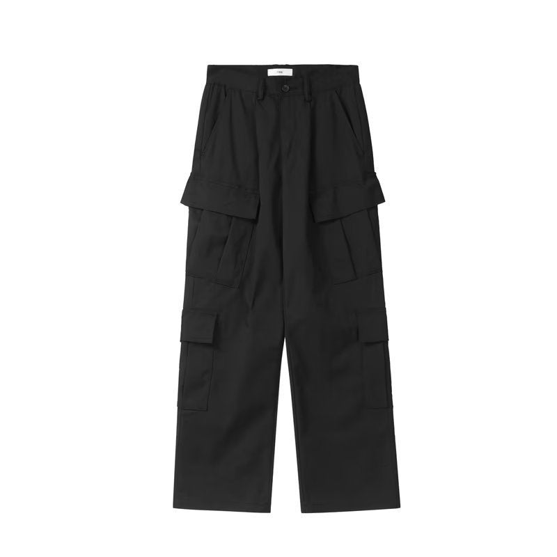 High Street Functional Heavy Industry Distressed Pocket Trousers - ZA-ZOLA