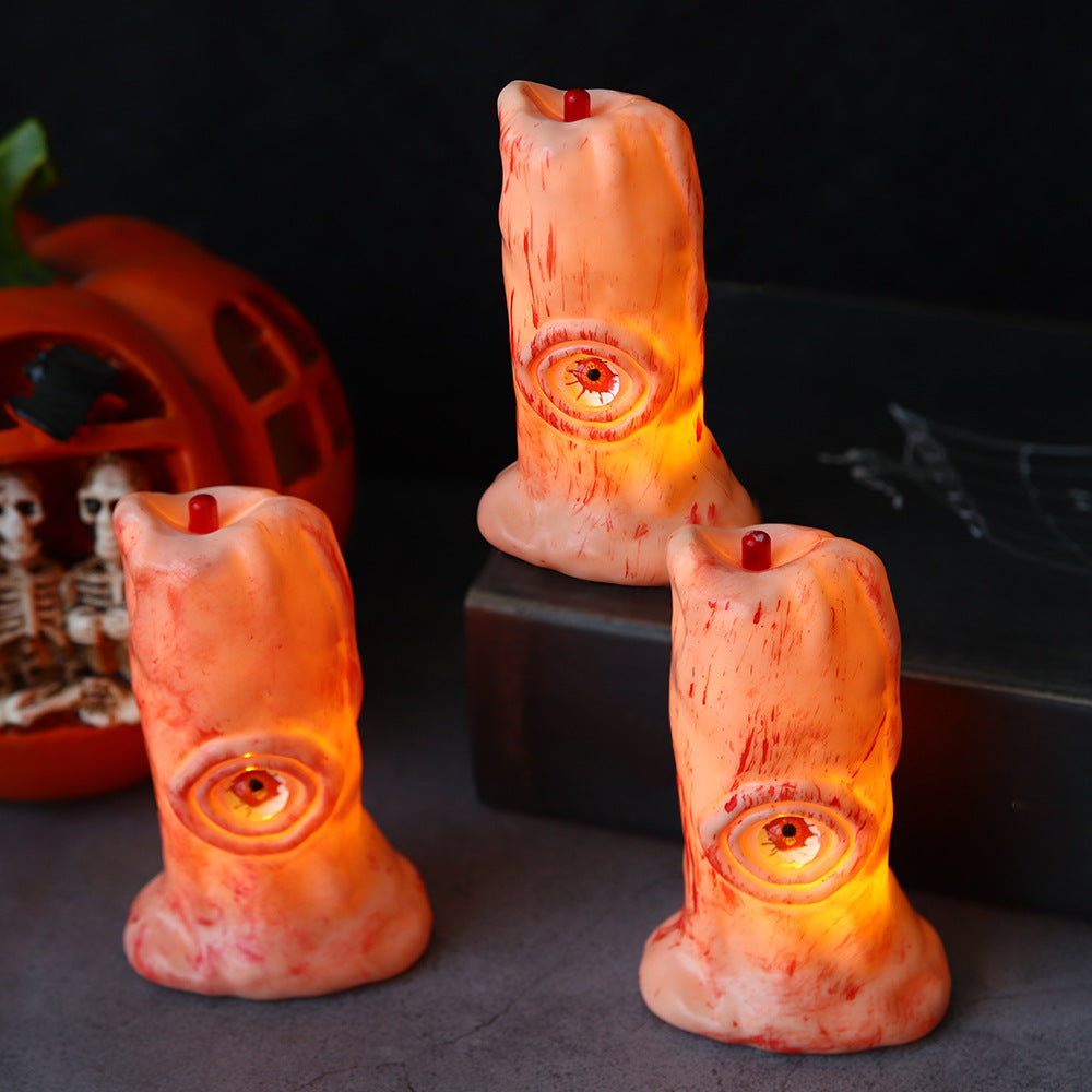 Halloween Blood Eye Lamp LED Electronic Light-emitting Candle Light - ZA-ZOLA