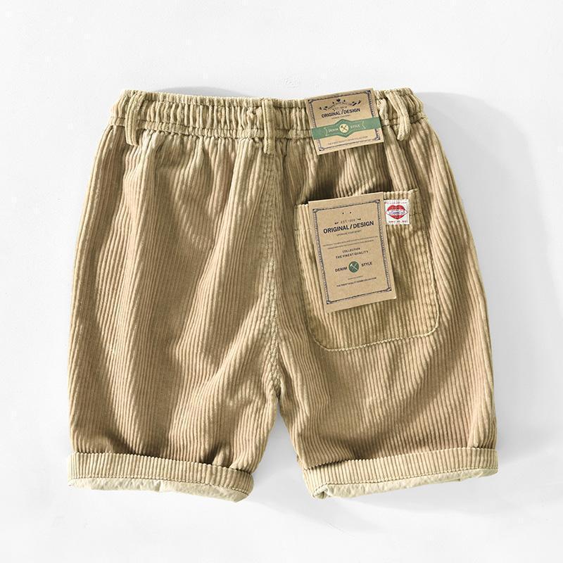 American Handsome Corduroy Shorts For Men - ZA-ZOLA