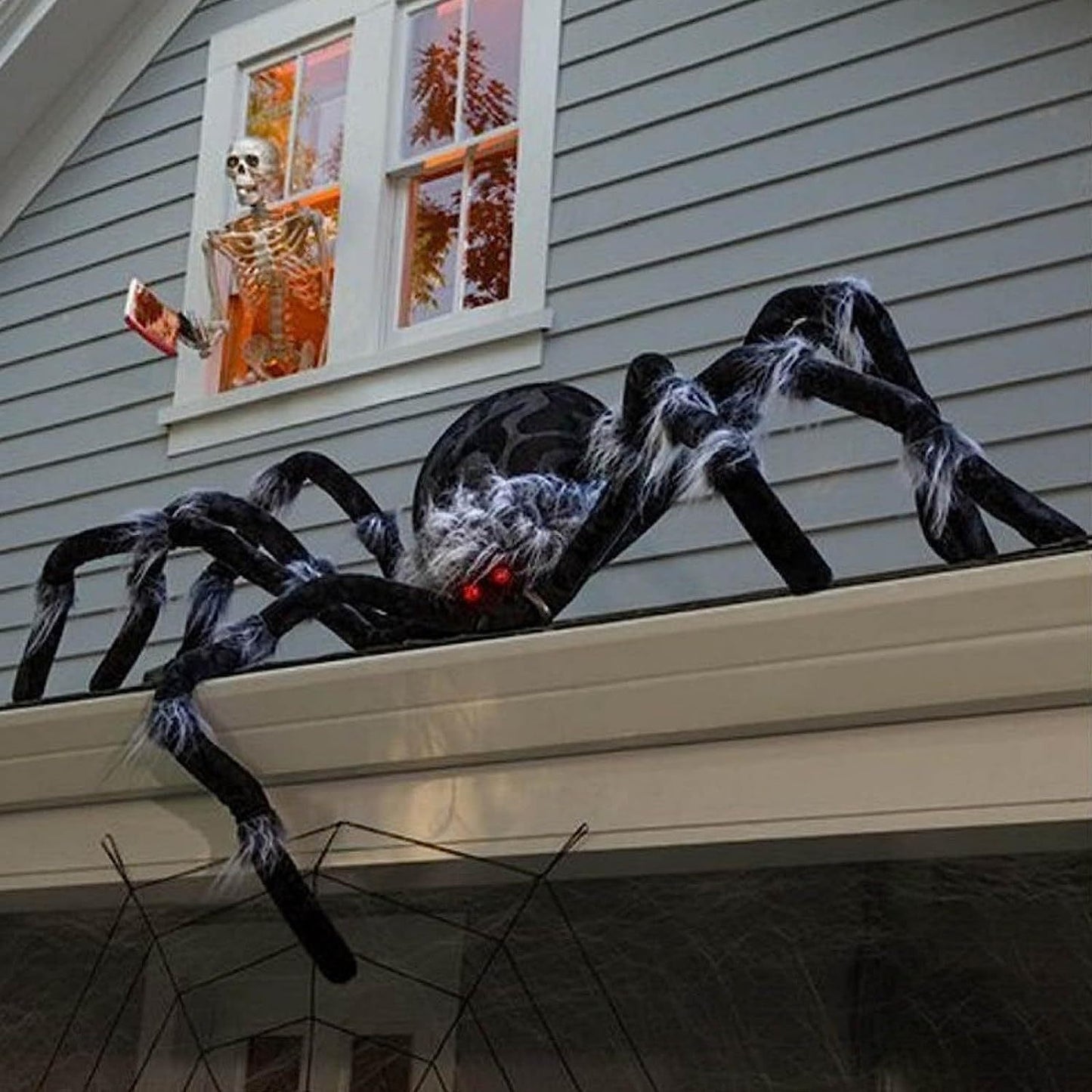 Halloween Decoration Simulation Plush Spider - ZA-ZOLA