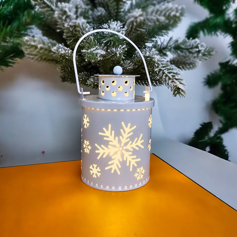 LED Christmas Candle Lanterns – Nordic Style Electronic Candles for Creative Holiday Decor - ZA-ZOLA