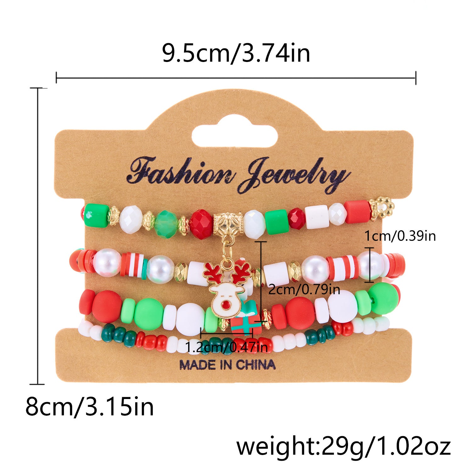 Handmade Christmas Snowman Beaded Bracelet – Festive Charm Jewelry for Holiday Cheer! - ZA-ZOLA