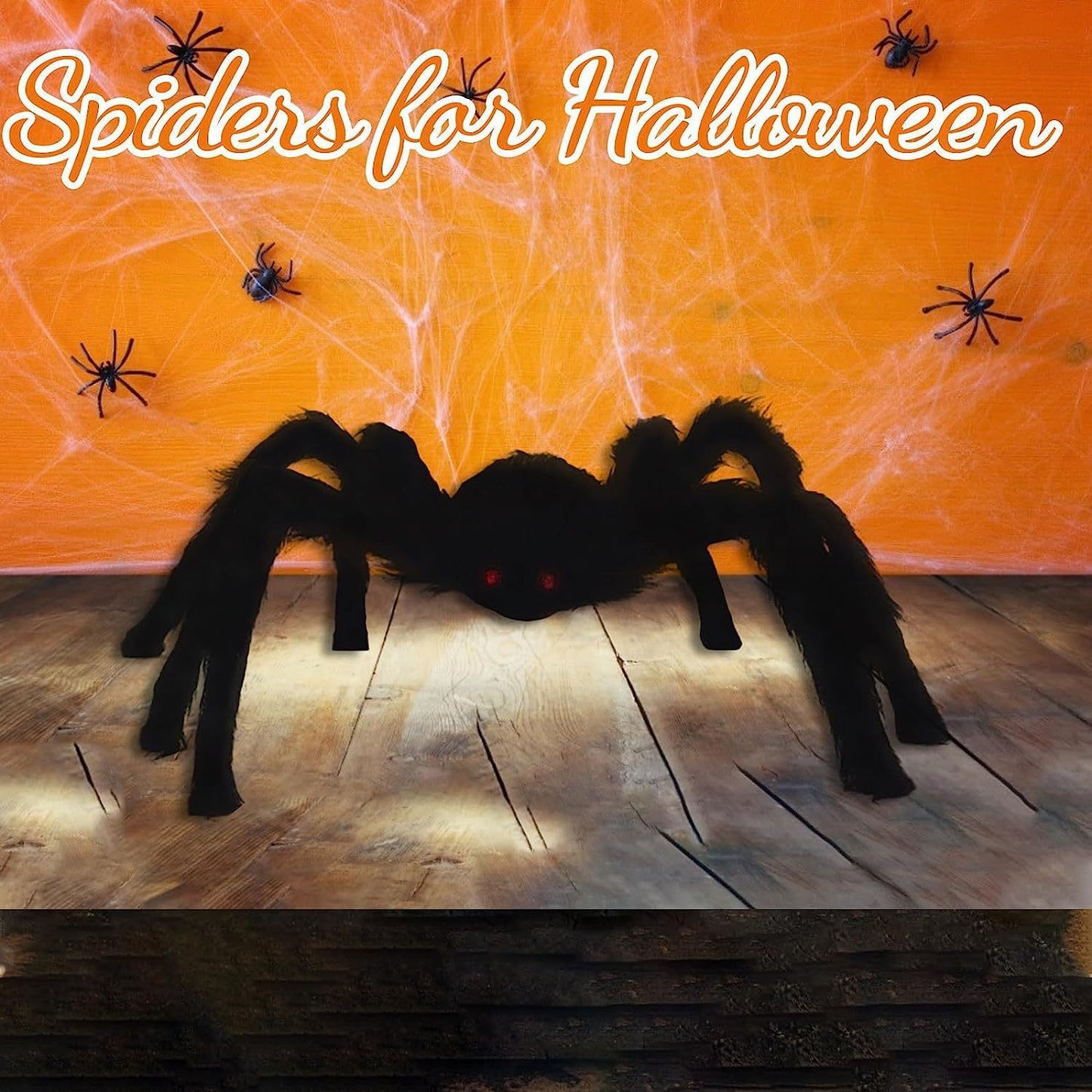 Halloween Decoration Simulation Plush Spider - ZA-ZOLA